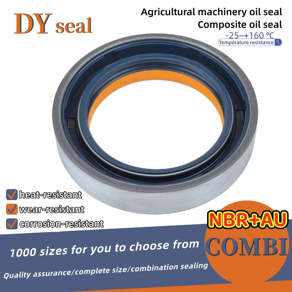 

Сальник вала NBR + AU 40*58*10 мм 12001887B Уплотнительное кольцо скелета Тракторное уплотнительное кольцо для вращающегося вала ISO 9001:2008