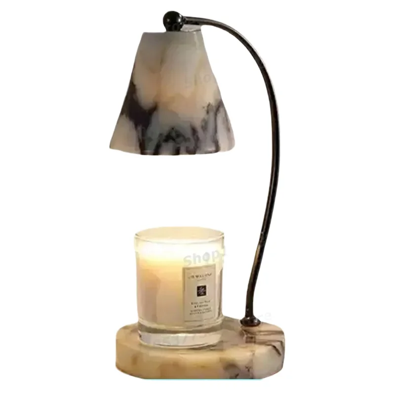 Italian Style Light Luxury Aromatherapy Wax Melting Lamp Bedroom Bedside Decor Ambient Desk Light Premium Birthday Gift Niche