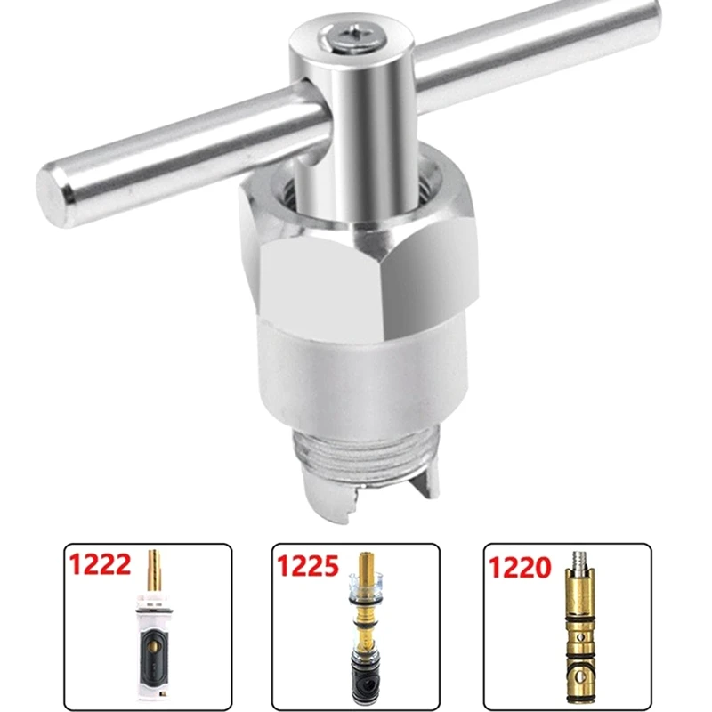 N99R-Rimozione del nucleo del rubinetto-Strumento-Cartuccia-Estrattore-Strumento-Rimozione del rubinetto-Strumento-Rimozione-Rubinetto-Cartucce-Estrattore-Taporta-Bagno-Chiave