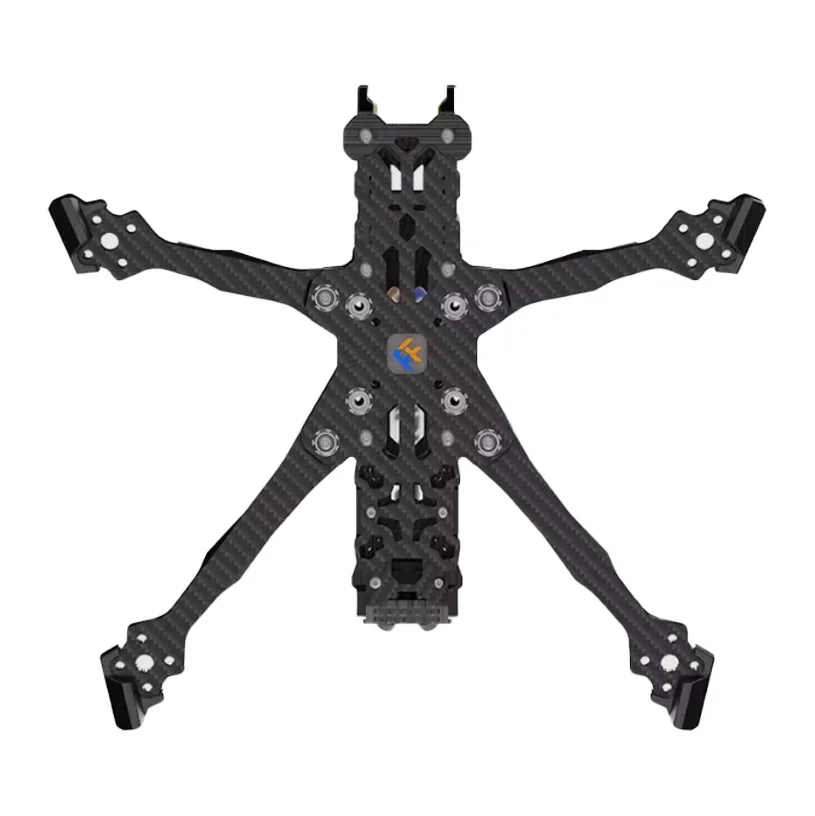 FlyFishRC Volador II VD5 V2 Deadcat FPV T700 5-inch framekit compatibel met DJI O4 Air Unit voor RC FPV Cinematic Drone