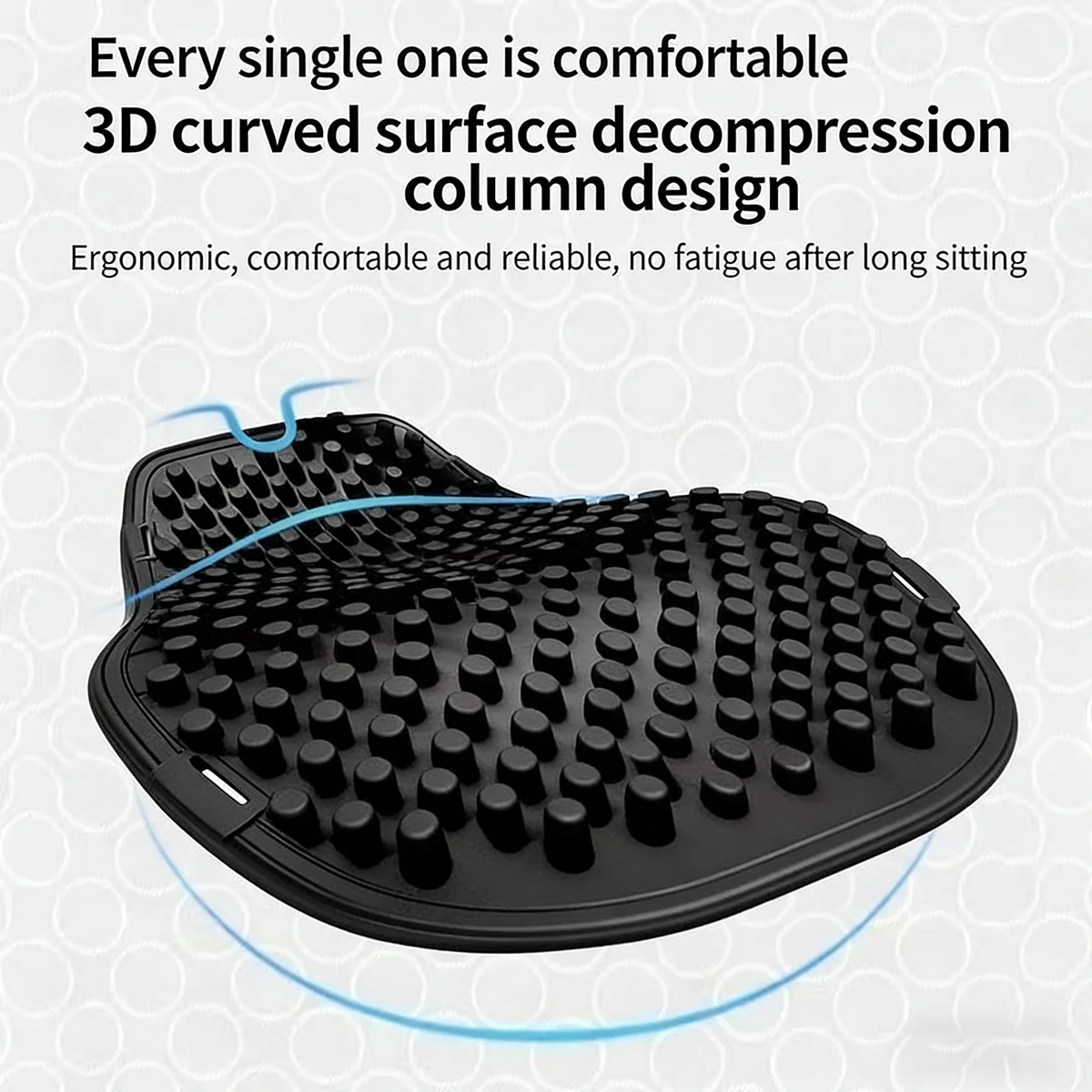 Motorcycles Seat Cover Cushion 3d  Soft Comfortable Relief Seat Cushion Universal for Motorbike Scooter Seat Covers Cushion