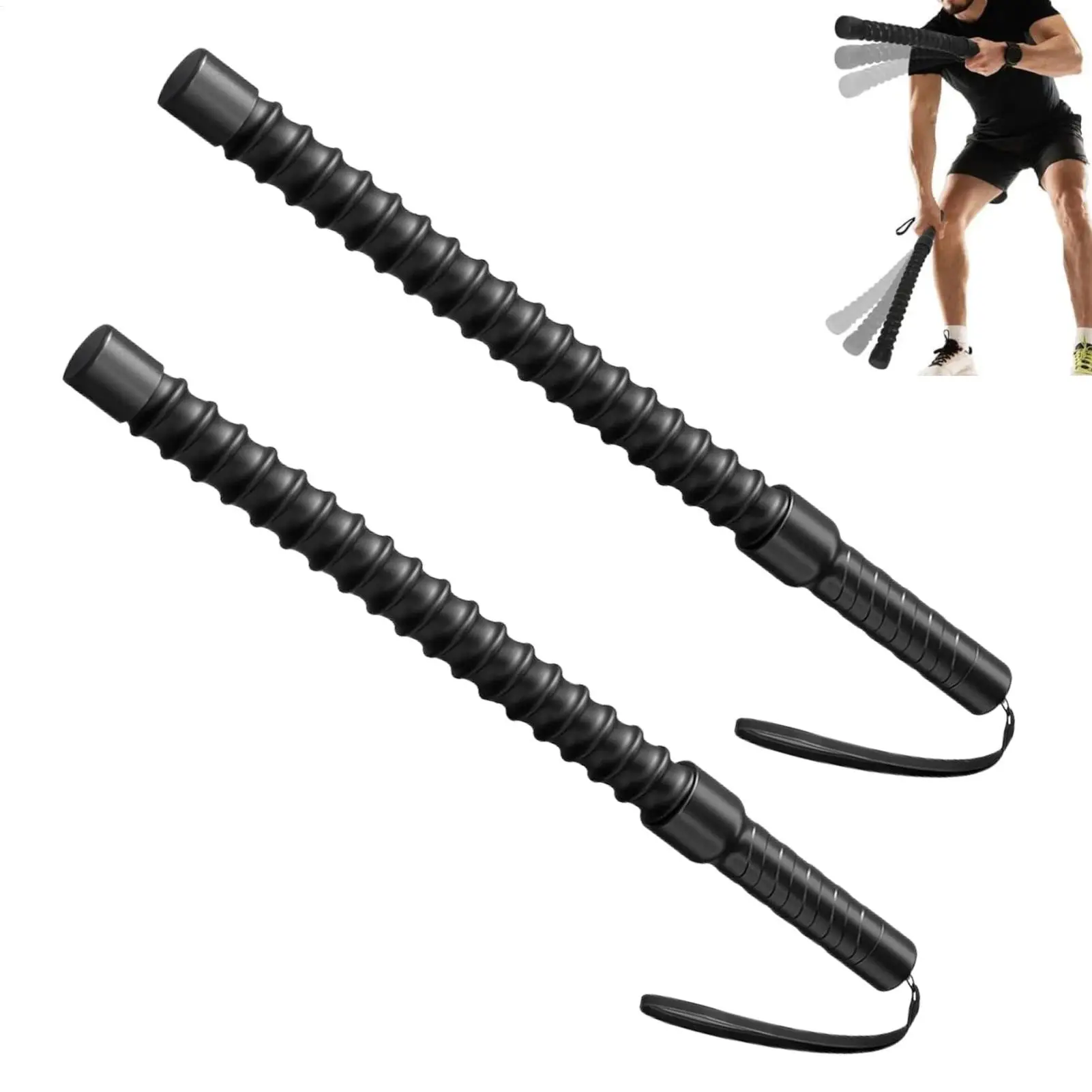

Battle Ropes Cordless Body Shaping Ropes 2 Pieces Fat Burning Trainer For Men Women Gym Home Outdoor Calisthenics MMA Boxing