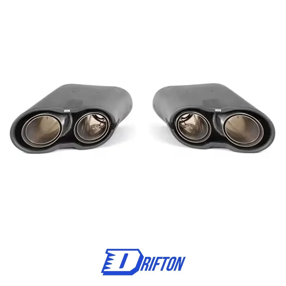 Rocket Style Dry Carbon Fiber Exhaust Tips For Mercedes Benz G Wagon