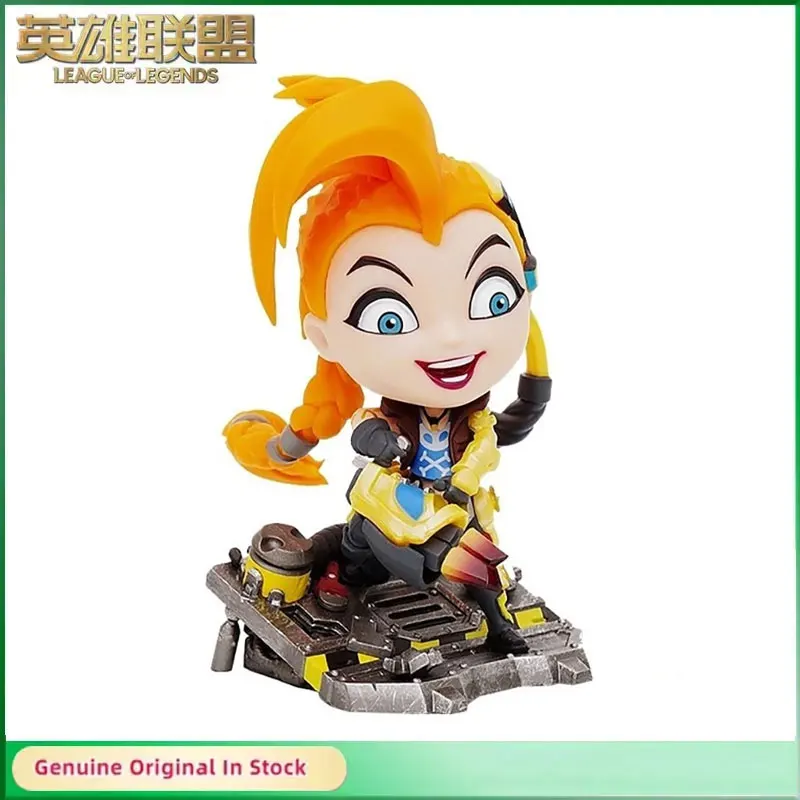 

Original LOL League of Legends Jinx Q Version Anime Action Figures Collectible Ornaments Model Toys Gift