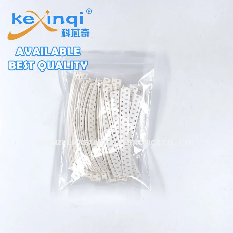 660Pcs Set of Resistors 1206 1% SMD Resistor Assorted Kit 1R - 1M Ohm 33valuesX 20pcs Resistance Sample 3.3/5.1/10/22/47/62 R K