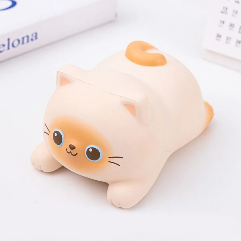 Chick Bread Dog Fidget Toys Soft Stretch Squeezing Siamese Cat Slow Rebound Toy Duck Elastic Dinosaur Squeeze Sensory Toys