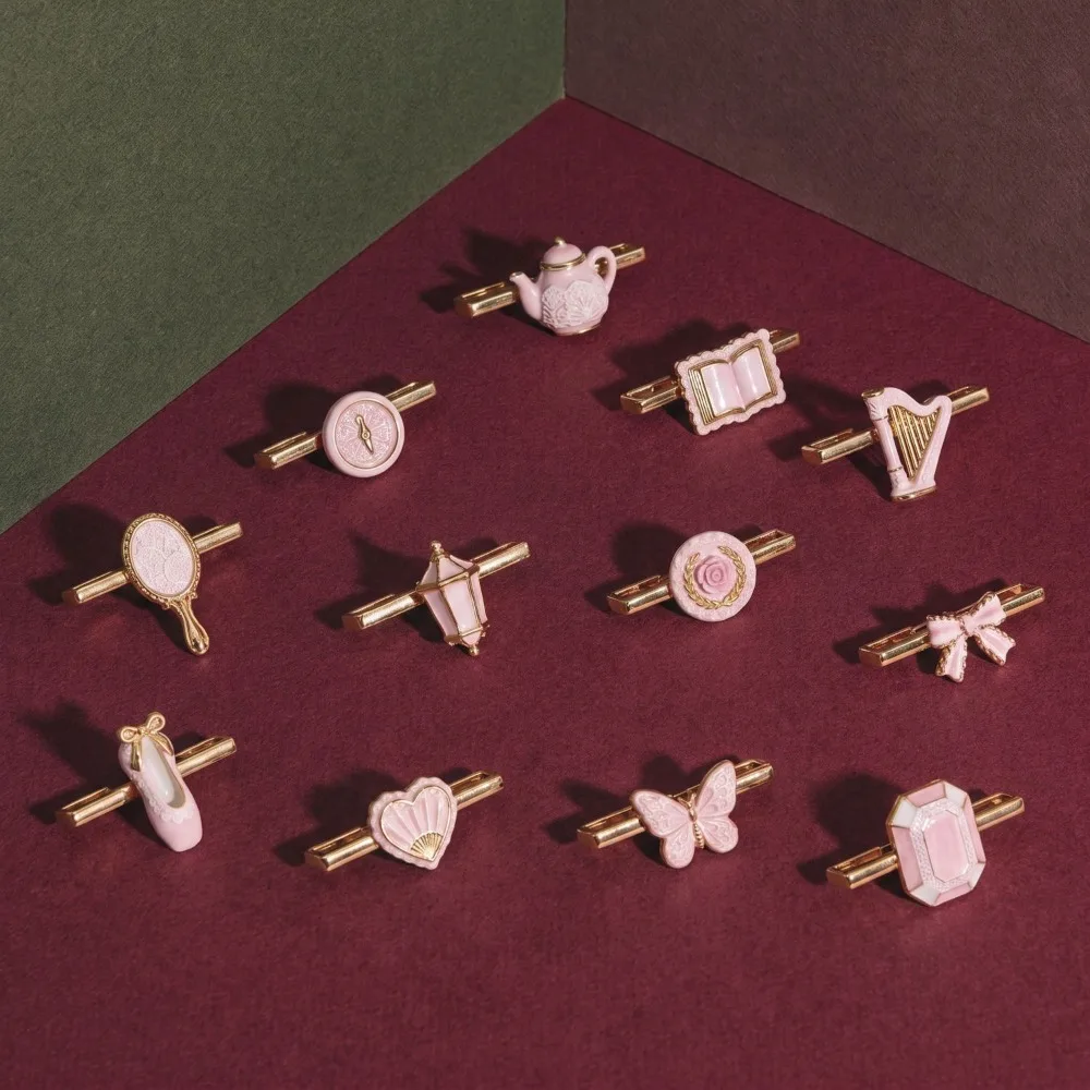 New For WHOOP 5.0 MG Pink Rose Shell Pendant Charm French Style Strap Decoration Smart Band Fashion Accessory
