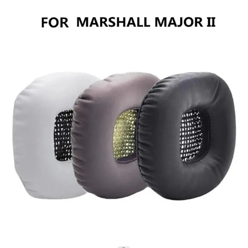 Oreillettes de remplacement pour téléphone Marshall Major II III, 1 paire de coussins d\'oreille pour sauna 2/3