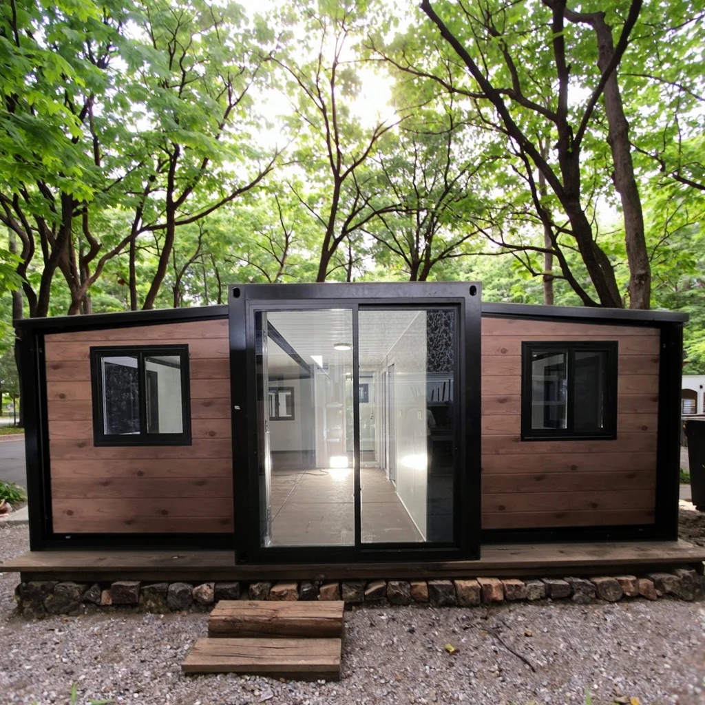 أمريكا 40Ft 20Ft جاهزة المنقولة الحديثة حاوية قابلة للتوسيع منزل 2 3 4 5 غرفة نوم جاهزة الشحن المحمولة المنزل