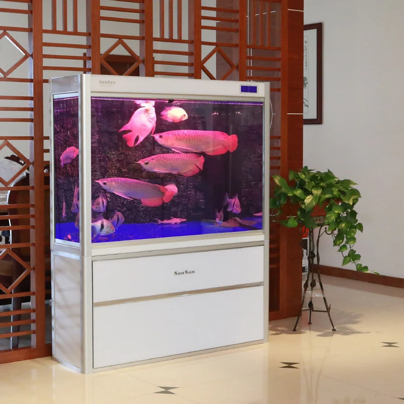 SUNSUN fish view tank HLT-series large glass aquarium