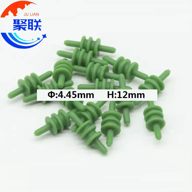 50pcs-10000pcs 15305171Outer Diameter 4.45mm Dummy Seal Φ 4.45mm Blind Seal silicone solid Plug For 1.5 Connector