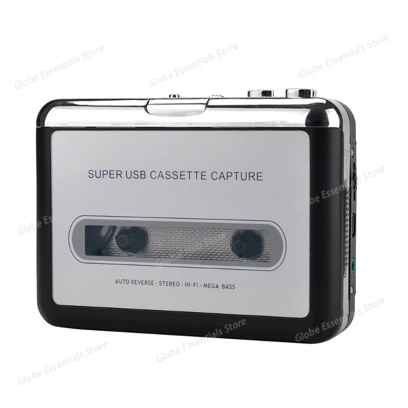 Tape To MP3 Cassette Player Converter, Tape Player Portable Player Cassette To MP3 for Ezcap218