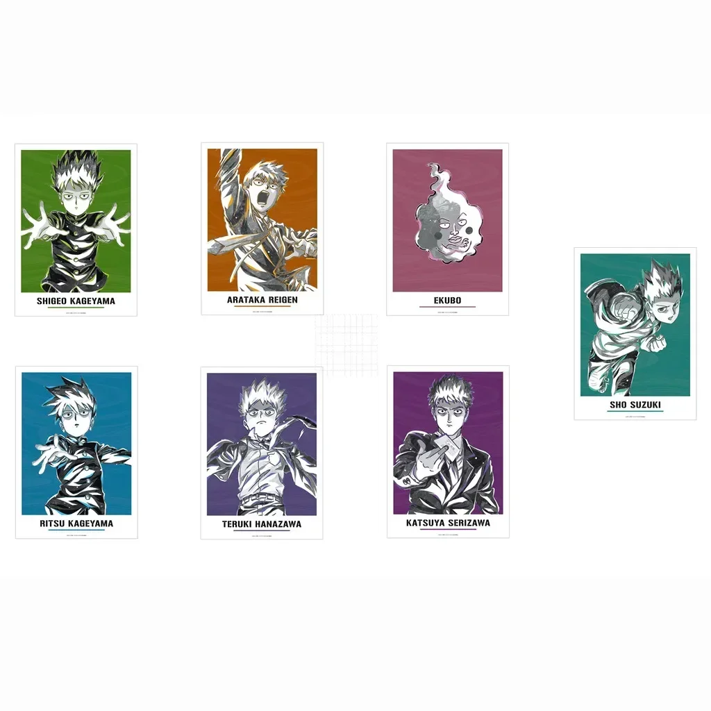 

Anime Ekubo Hanazawa Teruki Katsuya Serizawa Reigen Arataka Keychain Doll Acrylic Keyring Pendant for Gift