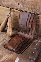 Men's Genuine Leather Handmade Leather Wallet Stylish Useful Multifunctional Fast And Safe Delivery2022 Trend Model