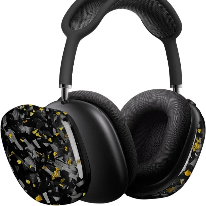 

Carbon fiber color forged pattern earphone protective case, Apple earphone cover