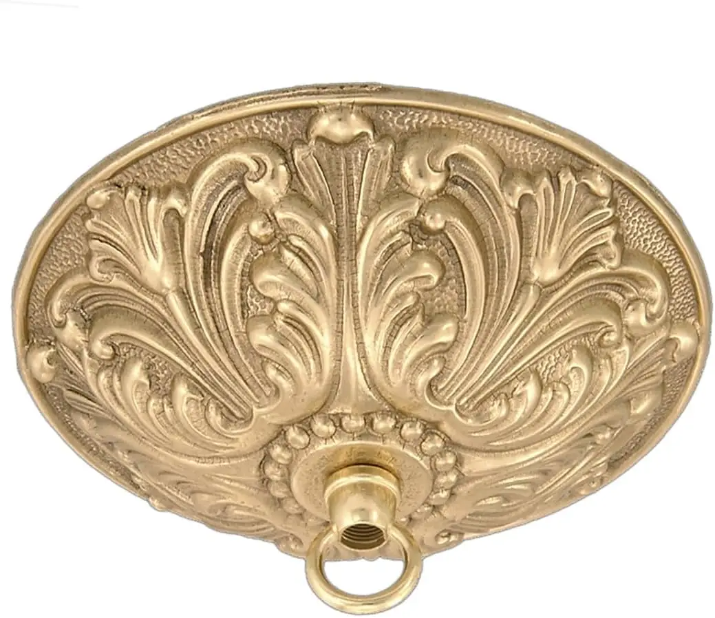 

B&P Lamp® Fine, Die Cast Brass Canopy, 5 1/2" Dia., Unfinished Brass