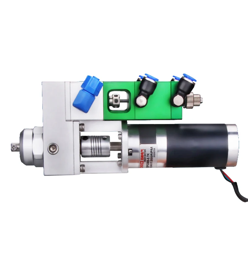 

Epoxy resin two-component glue gun AB glue dynamic electric mixing mixing dispensing valve with 24V DC motor mixing