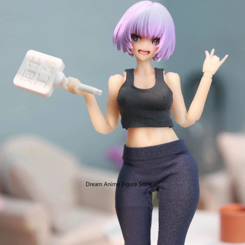 

Inventory Manatee 1/12 scale collectible character Ianna animation cute yoga sports girl 6-inch female soldier action model toy
