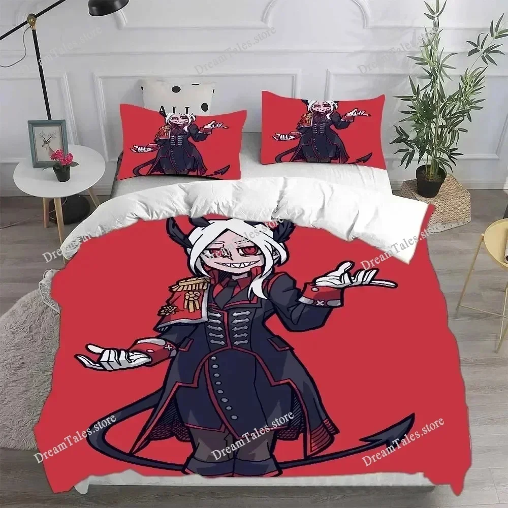 Game Helltaker Bedding Sets Comforter Quilt Bed Cover Duvet Cover Pillow Case Sets Bedroom Decoration Home Textiles029963