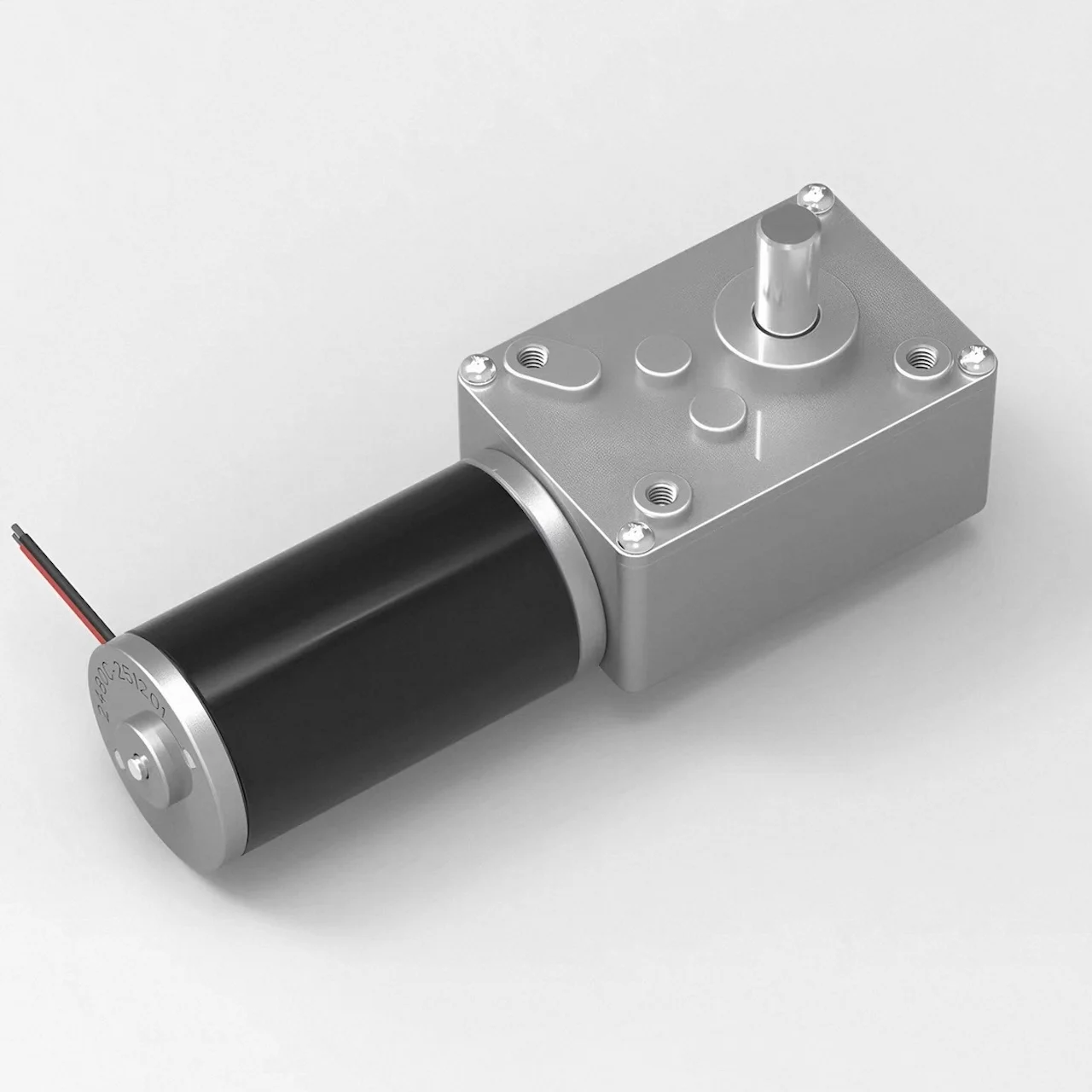 5840-31ZY High Torque Right Angle Reduction Worm Motor 3000-8000rpm Self-Locking DC 12V 24V Ball Bearing for Window Opener