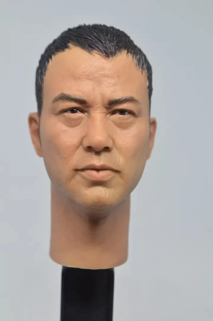 1/6 Scale Hong Kong Star DickyCheung Shawn Yue Suet Lam Simon Yam Head Sculpt for 12in Action Figure Toy Collections