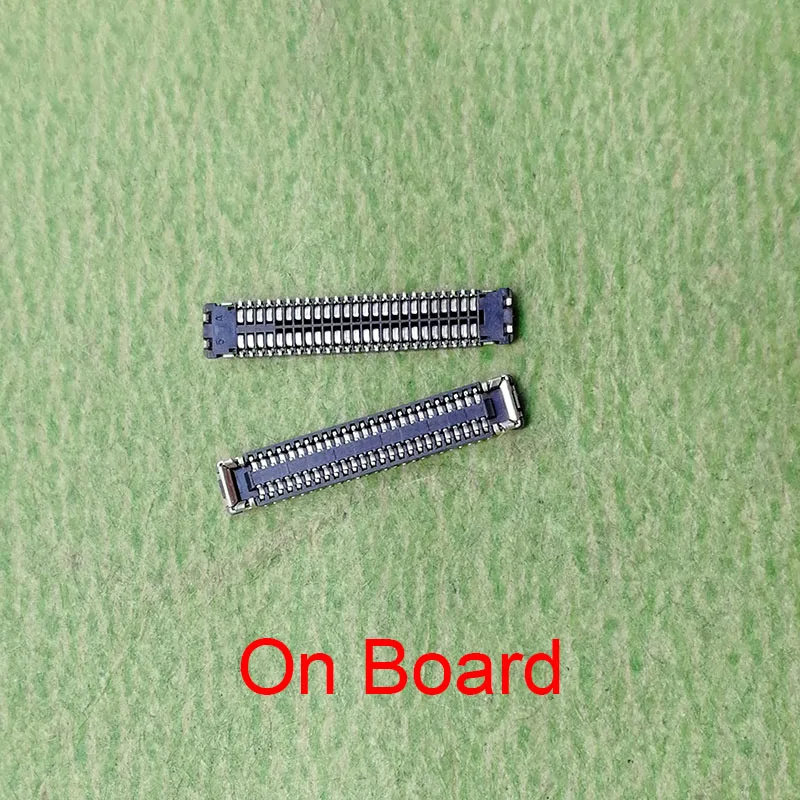 2-10PCS 50pin LCD Display Screen FPC Connector Slot on Motherboard For Moto E6 Play XT2029 XT2029-1