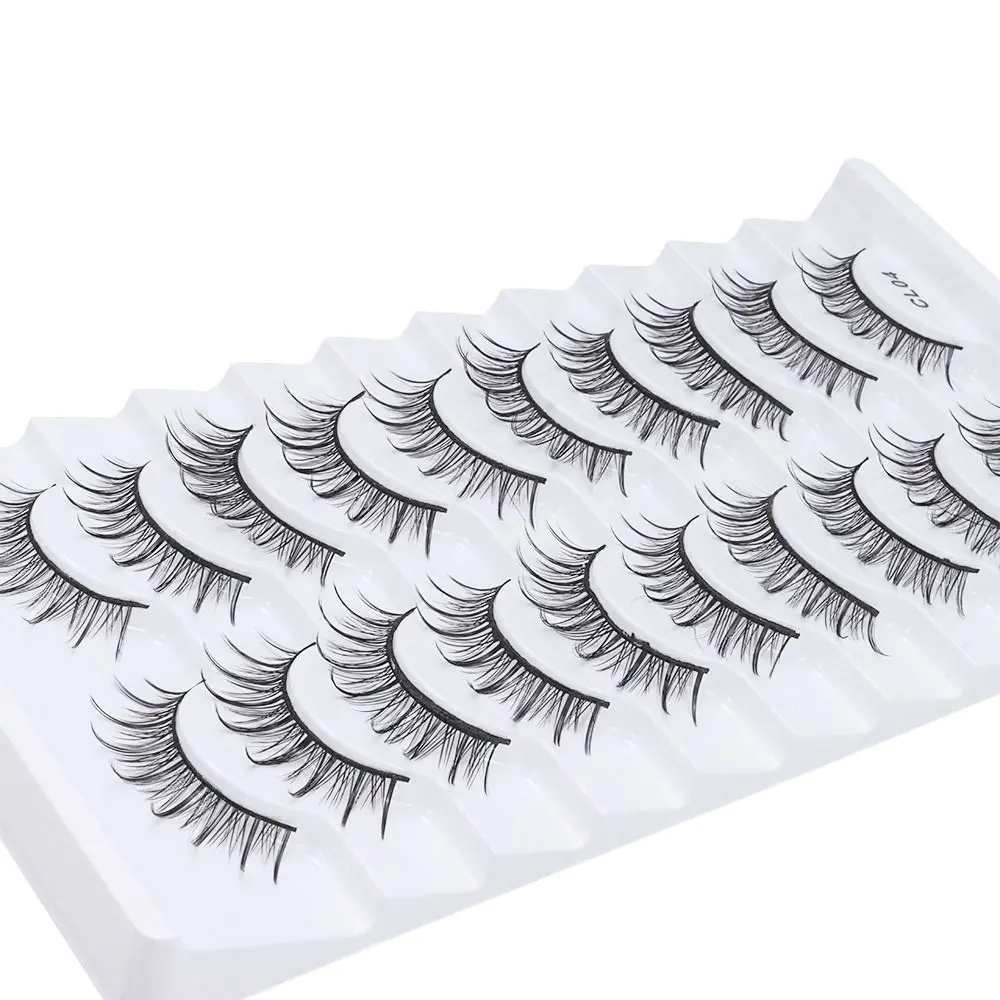 Beauty Full Strip False Eyelashes Handmade Cruelty-free 3D Faux Mink Lash Natrual Long Eye Makeup Tools Eye Lash Extension
