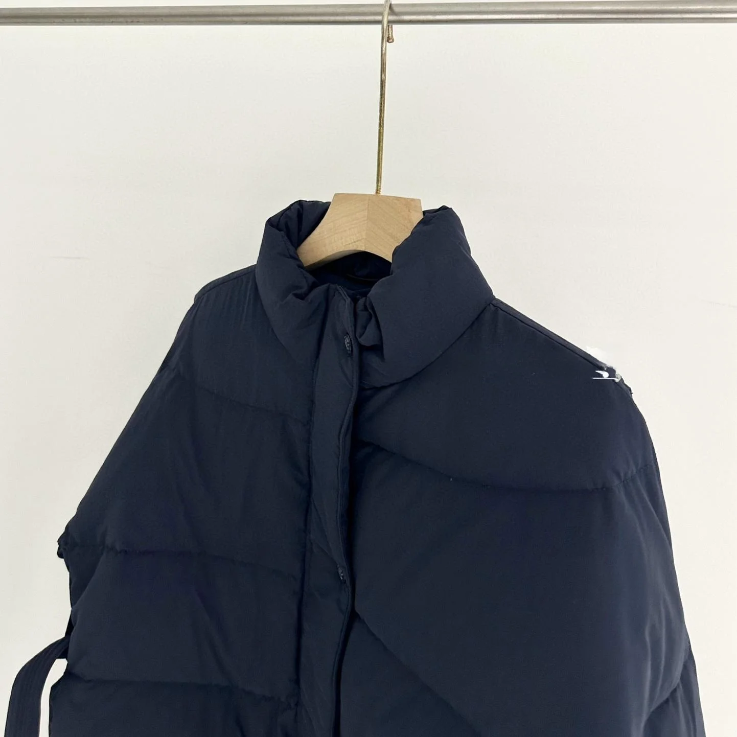 ERUME بسيط الوقوف طوق مربوط التخسيس أوزة أسفل Jaet فضفاض دافئ خفيف الوزن تنوعا المرأة أسفل معطف ملابس خارجية #3