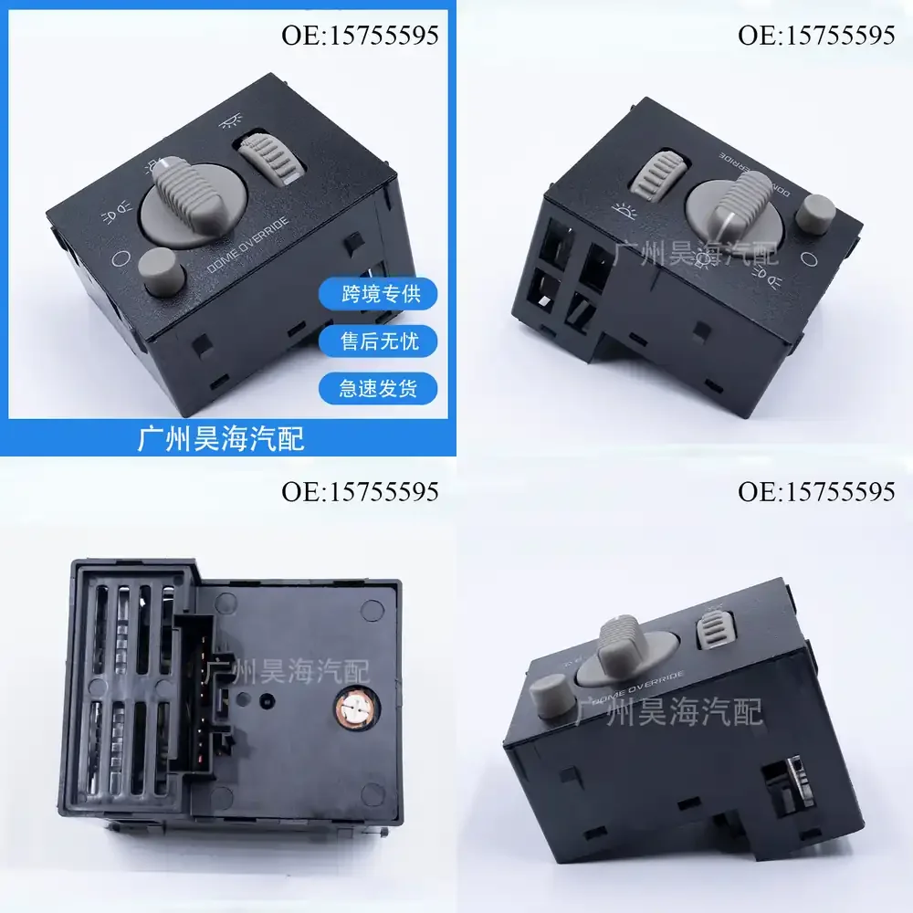 

15755595 Fog Light Switch Headlight Dimmer Switch Combo Switch for Chevrolet 1999 2000 2001 2002 Car Auto Lighting Control