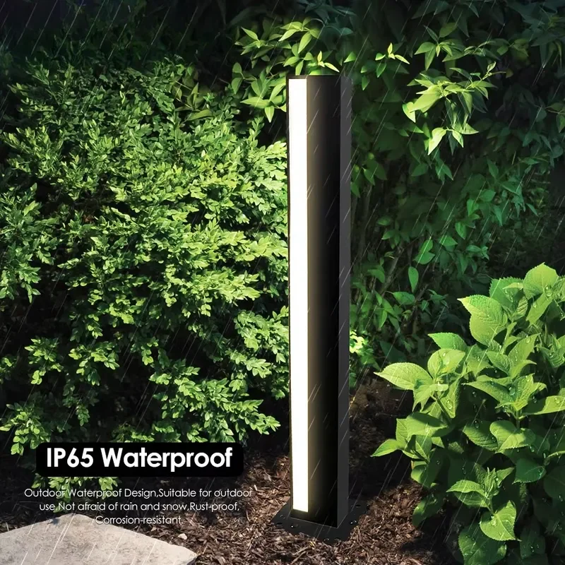 16 Years Factory Modern IP65 Waterproof Stainless Steel LED Lawn Light 1M Decorative Pathway Garden Pillar Stake Light