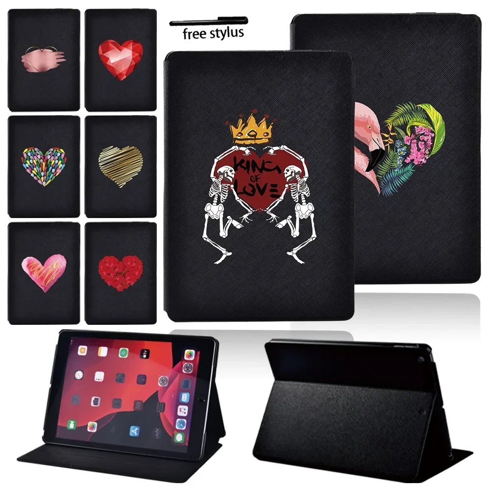 Funda para IPad 2021 de 9. a generación, funda para Ipad Air 3, nueva funda para tableta para IPad 7 a 8 a generación, 10,2 "Pro, funda de cuero con soporte de 10,5 pulgadas