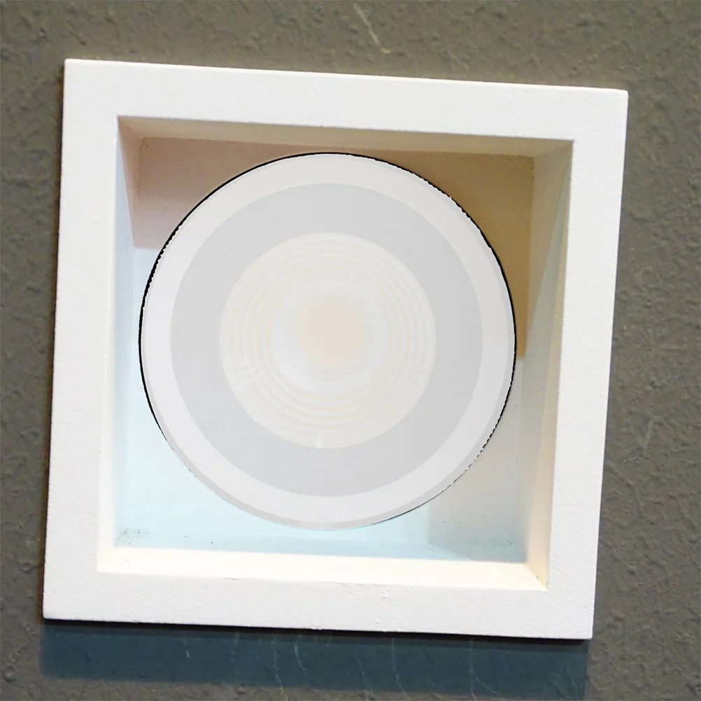 2pcs Downlight Diffuser Lampshade Fabric Reusable Anti-Glare Light Shade For Ceiling Lights Kids Room Easy Install Portable