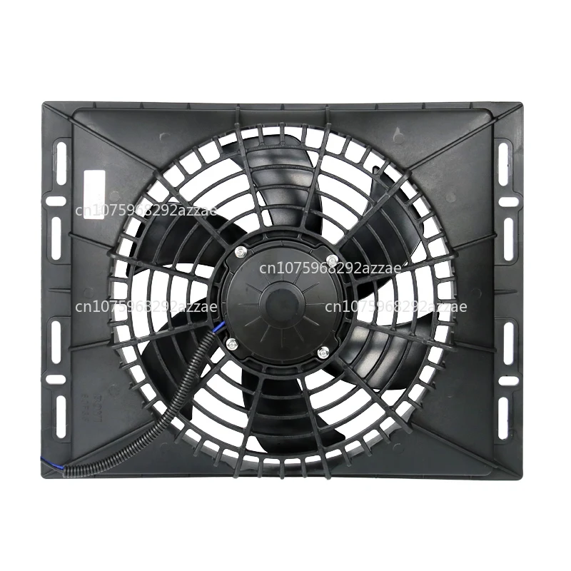 

Car Air Conditioning Condenser Assembly Agricultural Engineering Vehicle Cooling Net Electronic Fan Modification Universal