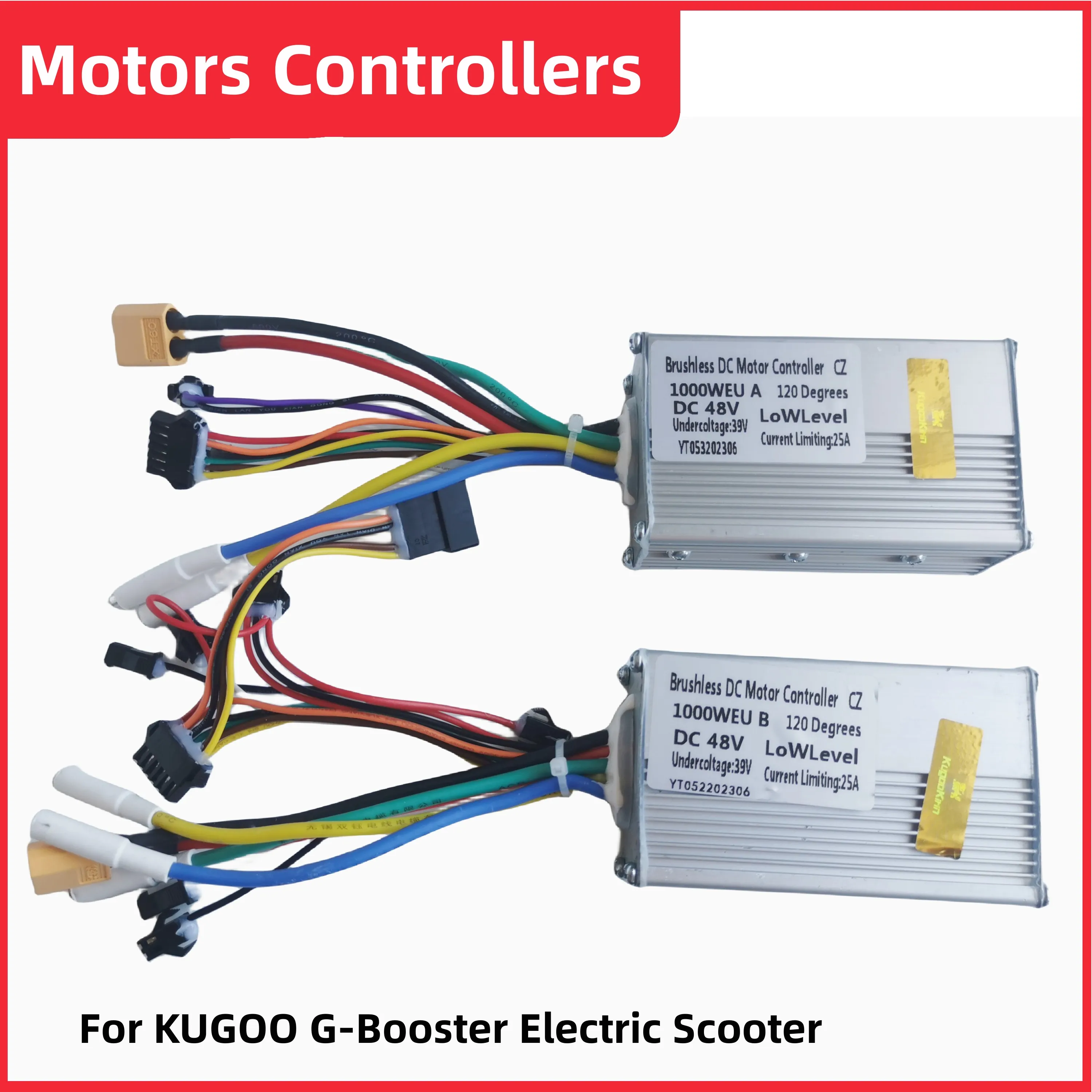 

KUGOO G-Booster Motors Controller Electric Scooter Front A and Rear B Controller Spare Replace accessories