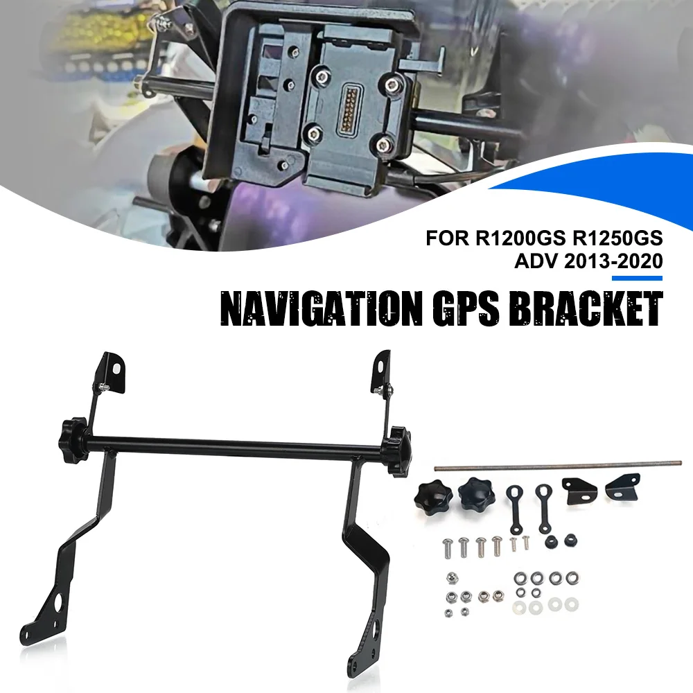 

Navigation Support Windshield Lifting Phone Function Adjustment Bracket Accessories For BMW R1200GS R1250GS ADV 2013-2019 2020