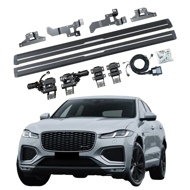 

Superior Quality Electric Side Steps Automatic Aluminium Alloy Electric Running Board for F-PACE 2016-2017 2018-2025