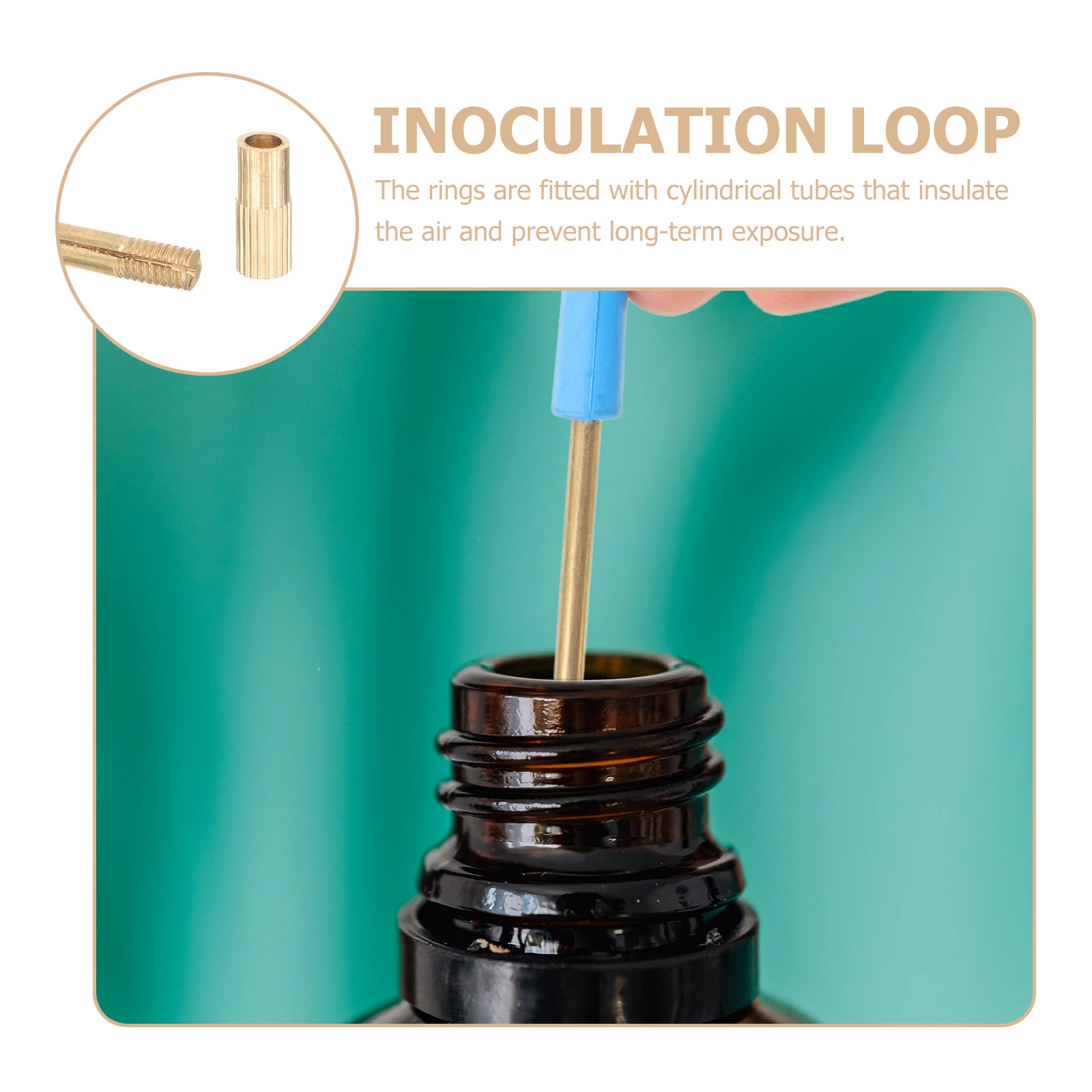 

Loop Kit Practical Rod for Inoculation Rings Laboratory Tools Inoculating Plastic Microbiology