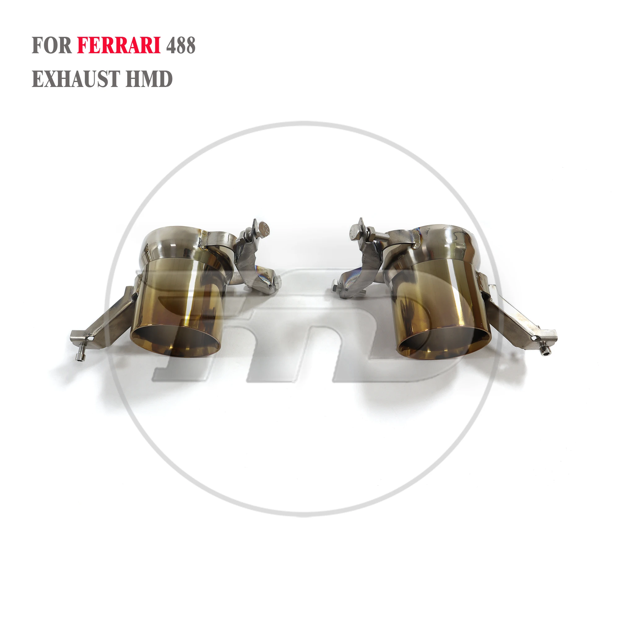 

HMD Titanium Alloy Catback Exhaust System for Ferrari 488 Auto Replacement Modification Electronic Valve Car Accessories Muffler