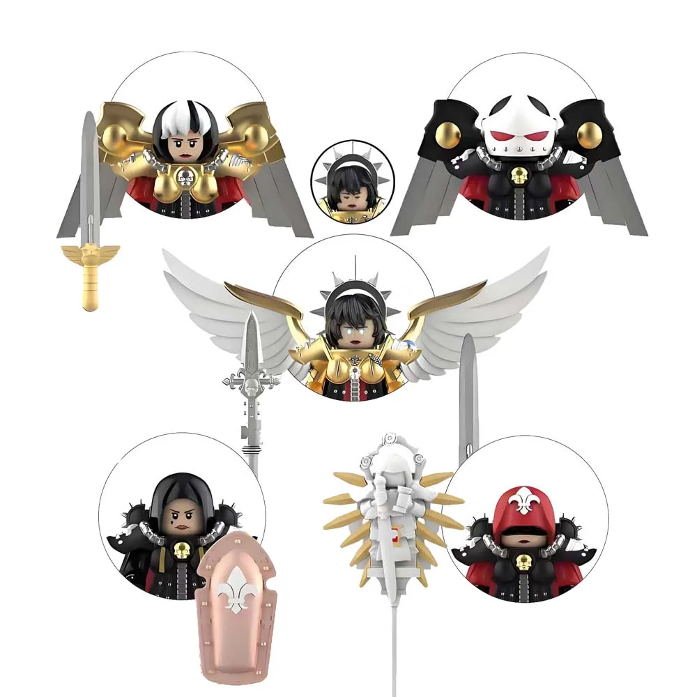 Beliebte Spiele-Bausteine Seraphim Celestine Imagifier Cartoon-Actionfiguren Sammlermodell Puppe Spielzeug Geburtstagsgeschenke