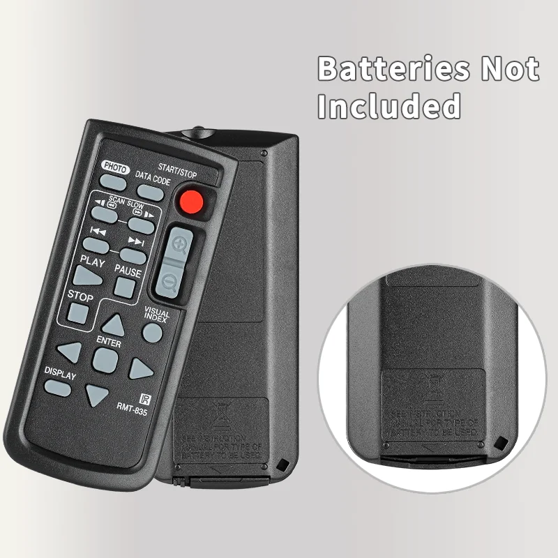 RMT-835 For Sony Remote Control Replacement , For Sony Camcorder HDR-PJ580E PJ790E PJ820E CX900E XR350 CX370 PJ760 CX760