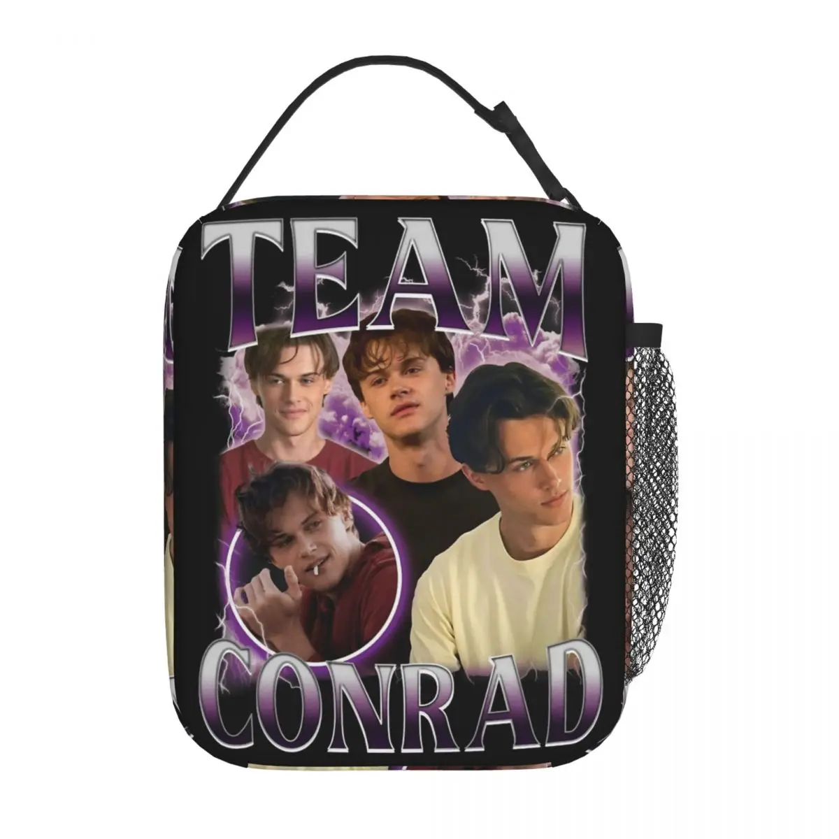 Torba termiczna na lunch Conrad Fisher The Summer I Turned Pretty, izolowana, szczelna, pojemnik na posiłki, torba na jedzenie, torba plażowa