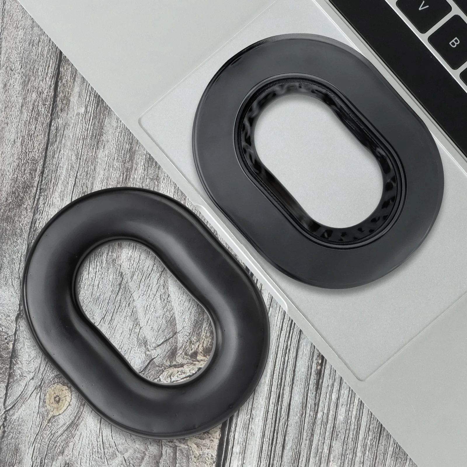 Replacement Silicone Ear Pads Earpads Cushion Cover for David Clark H10 60 20 76 30 13S Headphones