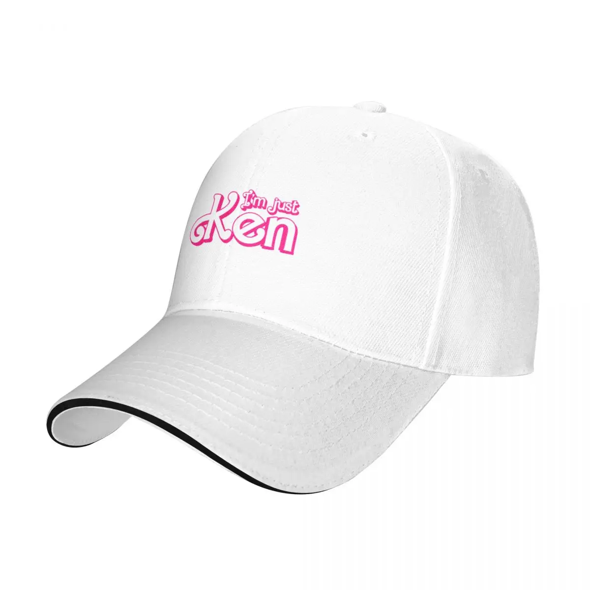 I'm just Ken Baseball Cap Fashion Beach foam party Hat Designer Man Women's