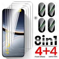 For Xiaomi Poco F7 5G Glass 8In1 PocoF7 Camera Protective Glass On Poko Little F7 F 7 7F 2025 Global Screen Protector Lens Film