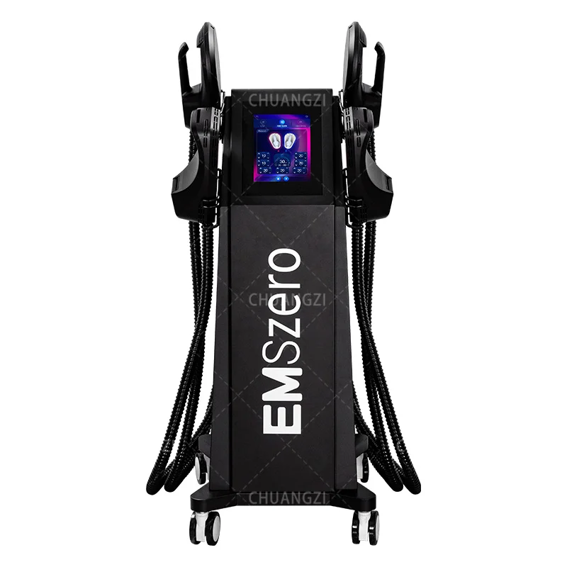 EMSZERO Nova EMS-ใหม่ 6500W 200Hz 15Tesla High Power 4 จับ Hi-emt Body Sculpt EMS กระตุ้นกล้ามเนื้อ Emszero เครื่อง