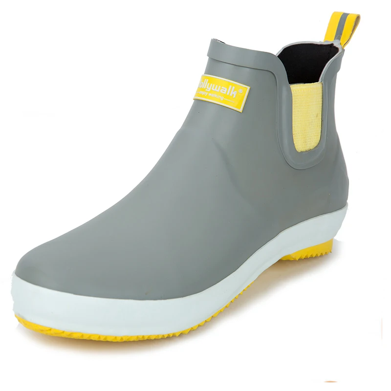 Bottes de pluie en caoutchouc antidérapantes pour homme, bottes de pêche, légères, hiver, vente