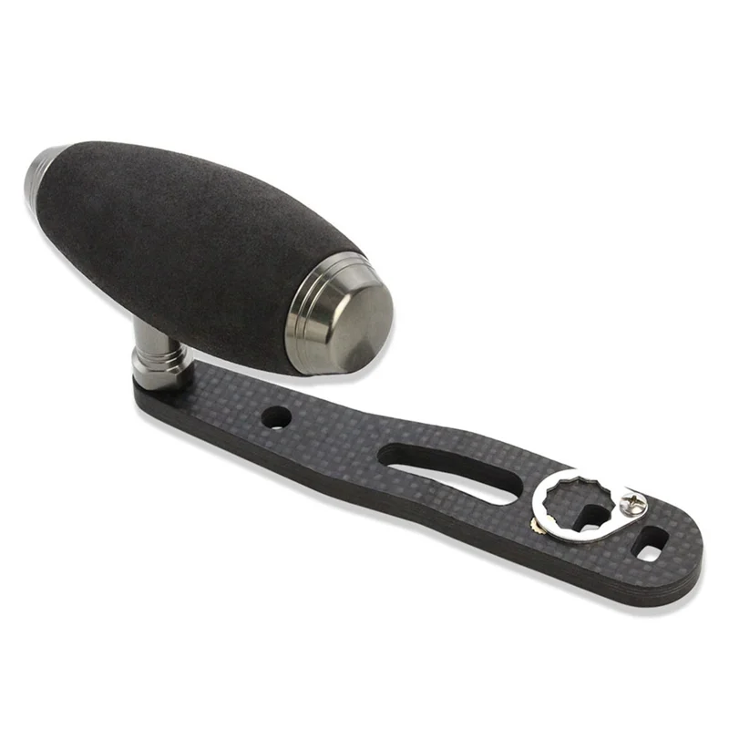 

ABVL-Fishing Handle 8X5mm Double Holes Fishing Reel Rocker For Trolling Wheel Accessories