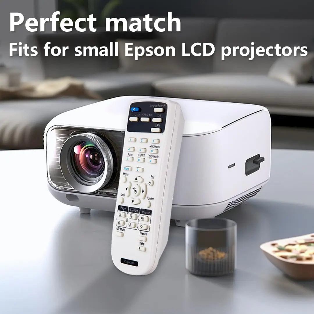 Pilot do projektora Epson do projektorów kina domowego serii EB EMP EX VS H BrightLink Powerlite — zdjęcie produktu 3