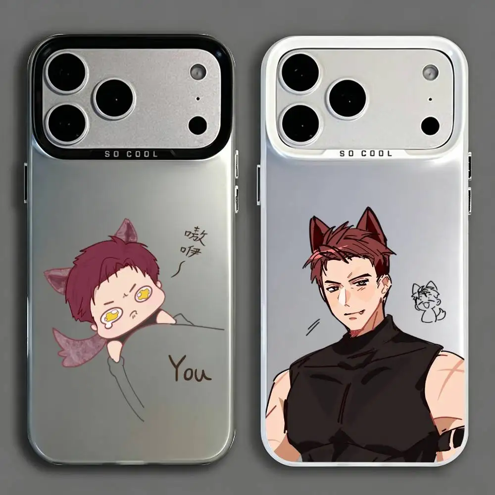 Love and Deepspace V-Valko  Phone Case For iPhone 17,16,15,14,13,12,11,Mini,Pro,E,MAX White Candy Matte Cover