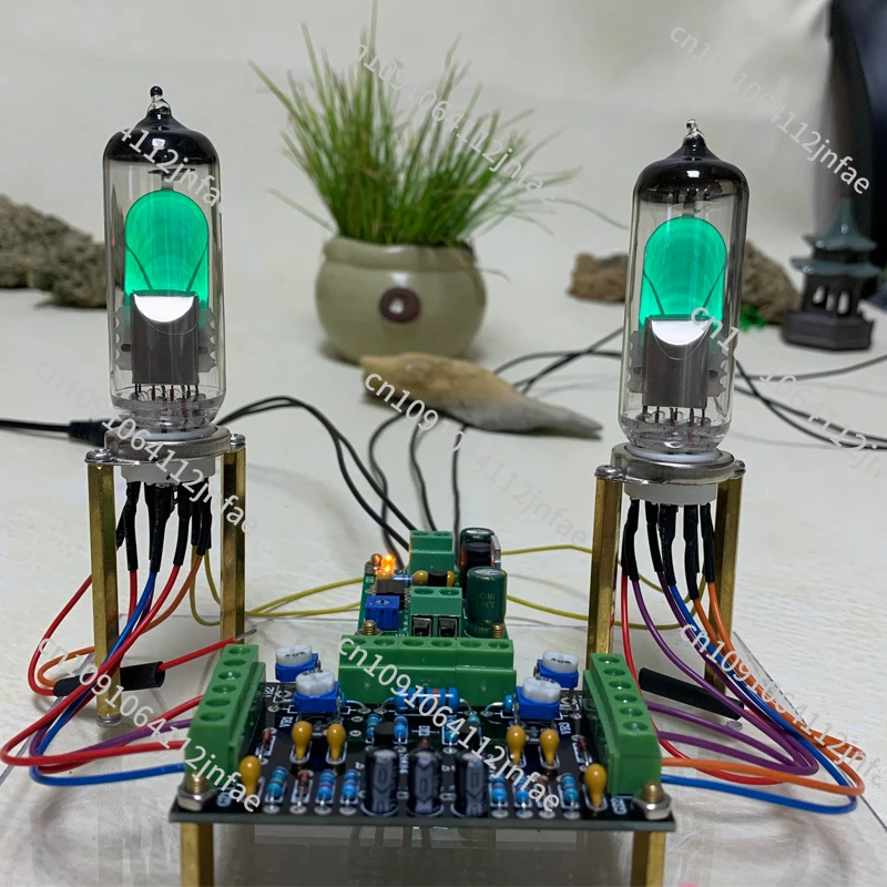 6E1 Tube Cat's Eye Driver Board - DIY Electronic Components for 6E2/EM81 Audio Level Circuit